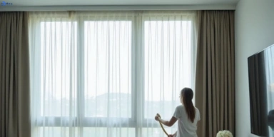 Delicate sheer drape cleaning henley-nsw Matty Curtain Cleaning